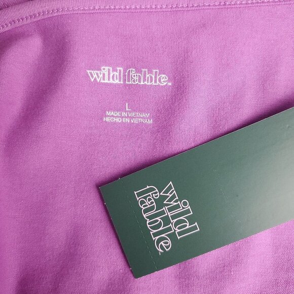 🏆112 Wild Fable Cami Purple Tank Top - Picture 2 of 5